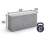 Блок из полистиролбетона POLLI Block D600 размер 60 х 30 х 20 см - производство (изготовление), продажа, доставка