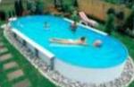 Бассейн каркасный Summer Fun 8,0x4,2х1,5м овальный, 4501010249KB, без оборудования, Германия - продажа
