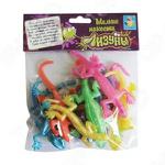 Детская игрушка Лизун в банке Животный мир 6 см 82 КИ68 - продажа опт