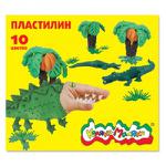 Пластилин 10цв 150 гр. ПКМ10 - продажа опт