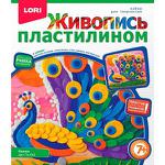 LORI Живопись пластилином Яркий петушок (комплект материалов для изготовления) (в коробке) (от 7 лет) Пк049 (ООО 7-Я) - продажа опт